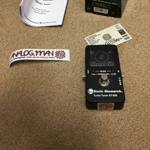 Sonic Research ST-200 Turbo Tuner W/ Analogman Buffer Mod