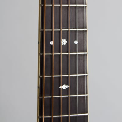Washburn  Model 5238 Deluxe Flat Top Acoustic Guitar (1930), ser. #1231, original black chipboard case. image 14