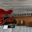 Unplayed! Gibson Memphis Custom ES-335 12 String  Antique Cherry Vintage Gloss + OHSC and COA
