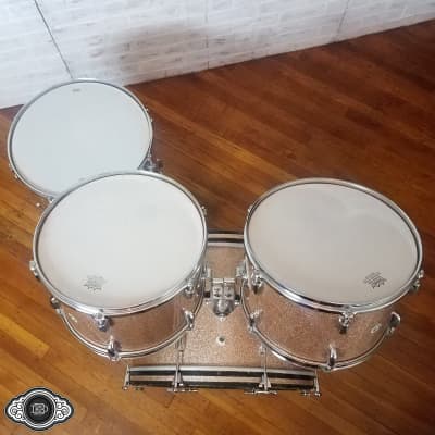 1972 Walberg and Auge Perfection 13-13-16-22 vintage drum set made from Gretsch, Ludwig, and Rogers image 4