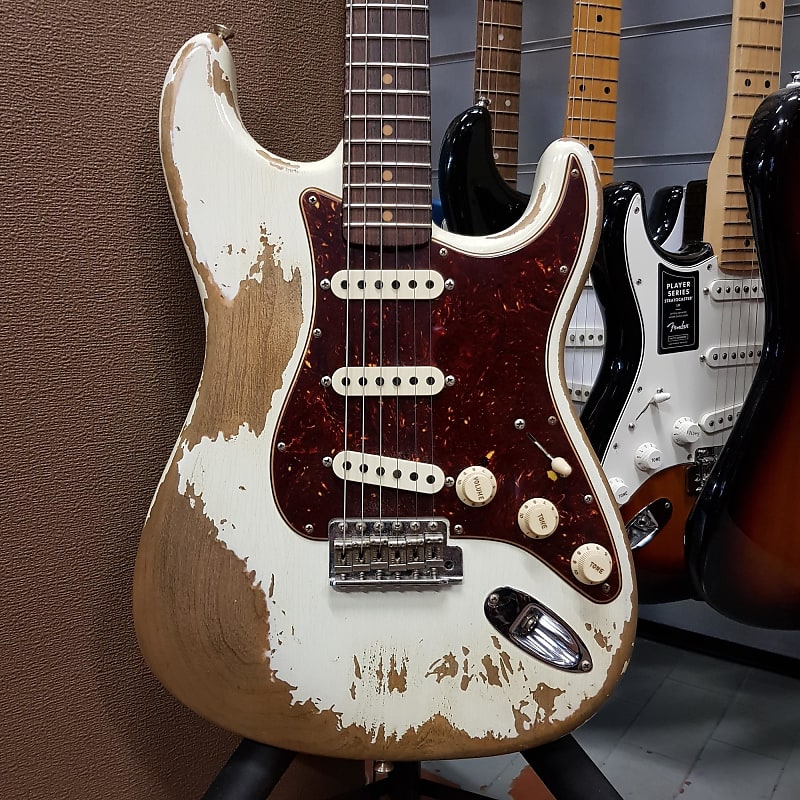 Fender   Custom Shop Ltd 62 Stratocaster Super Heavy Relic Aow image 1
