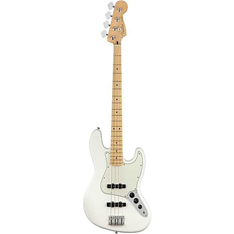 Fender Jazz Bass ホワイト Fender Player Jazz Bass - Polar White with Maple Fingerboard