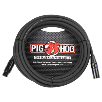 Pig Hog 8mm Tour Grade Microphone Cable, 20ft XLR (PHM20) image 2