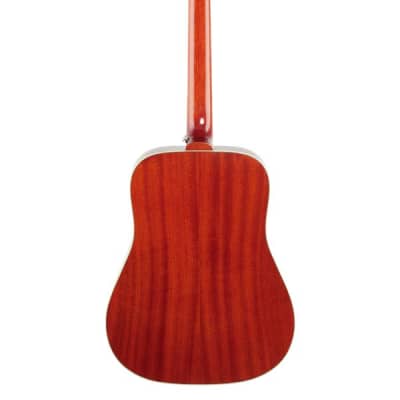 Epiphone Hummingbird 12-String Acoustic Electric Guitar Aged Cherry Sunburst image 5
