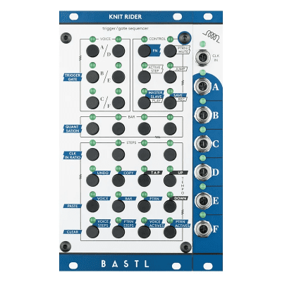 BASTL Instruments Knit Rider 6-Voice Trigger / Gate Sequencer