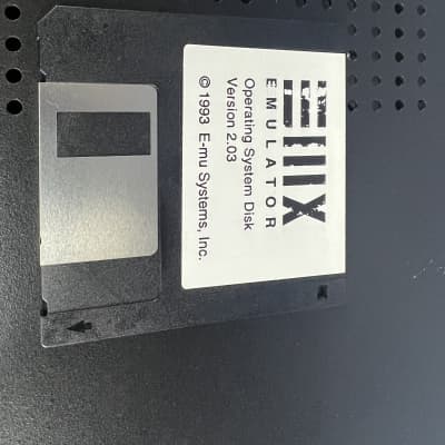 E-MU Systems EIIIXS EIII XS sampler OS 2.03 rack vintage image 10