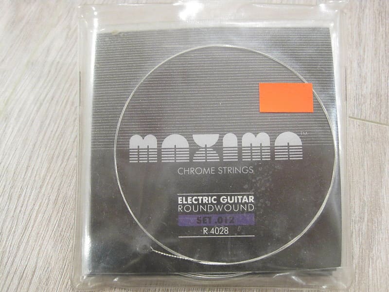 Maxima R 4028 Chrome Round Wound Regular 12-54 Electric Guitar Strings R4028 Set.012 image 1