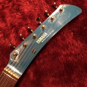 c.1969 Yamaha SG-2C “Flyng Banana” MIJ Vintage Guitars “Aqua Blue” image 3