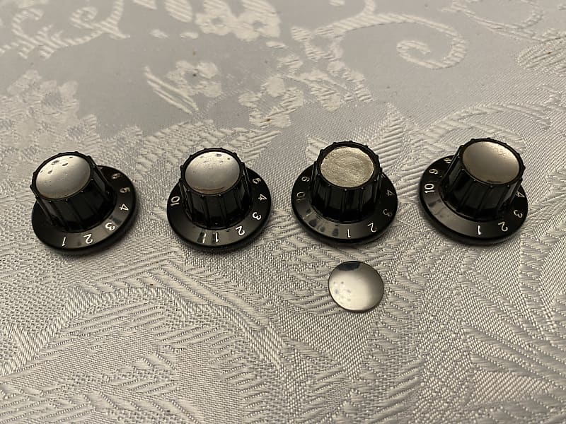 Hagstrom Viking Volume & Tone Knobs 1960's Reverb