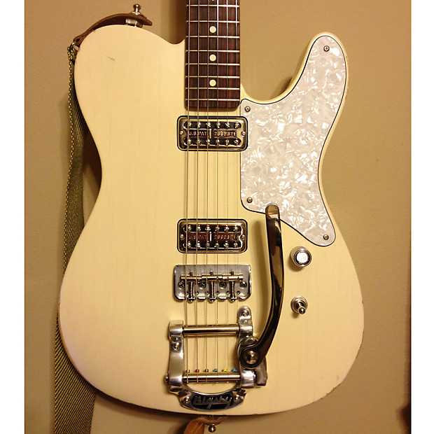 Custom La Cabronita Style Telecaster Vintage Blonde w Bigsby S1 switching