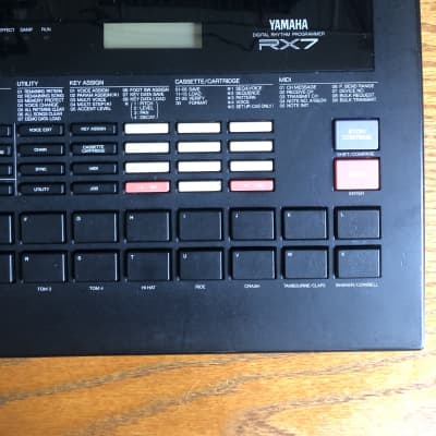 Yamaha RX7 Rhythm Programmer Drum Machine