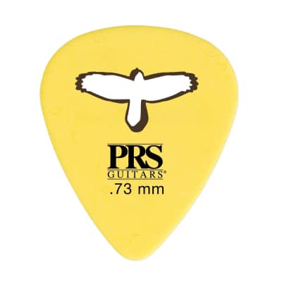 PRS Paul Reed Smith 12-Pack Delrin "Punch" Guitar Picks, Yellow, .73mm image 1