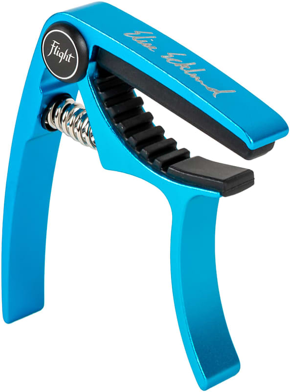 Flight Flight FC-EET Elise Ecklund Signature Ukulele Capo New - Aluminum - Turquoise image 1