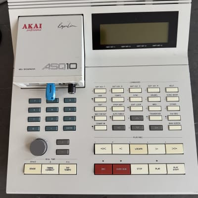 Akai ASQ 10 Sequencer 1990s - White
