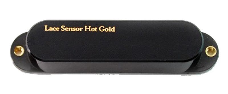 Lace Sensor Hot Gold Single Coil Pickup - black image 1