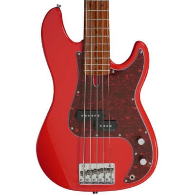 Sire P5 Alder 2ND Gen Dakota Red 5 String Bass Guitar | Reverb