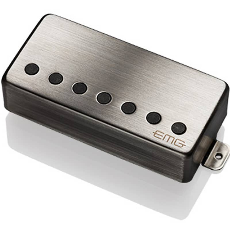 EMG 57/66 Set Active Pickups Brushed Black Chrome | Reverb Australia