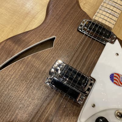 Rickenbacker 360W 21-Fret Electric Guitar Walnut (Natural Brown) image 10