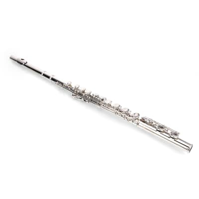 Nickel Plated C Closed Hole Concert Band Flute 2020s - Silver image 14