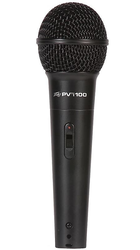 Peavey PVI100 Microphone With Bag Clip &amp; 1/4 Jack - XLR Cable image 1