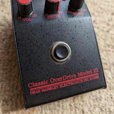 Dean Markley Overlord - Classic Overdrive Model III 1980's image 2
