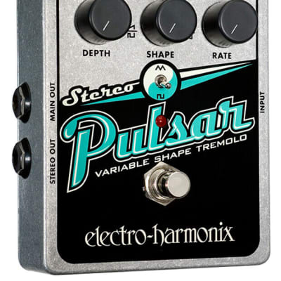 New - Electro Harmonix Stereo Pulsar Tremolo Pedal image 2