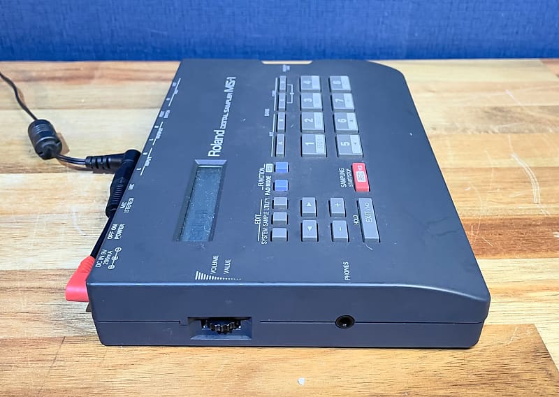 Roland MS-1 Digital Sampler Black 1990s | Reverb