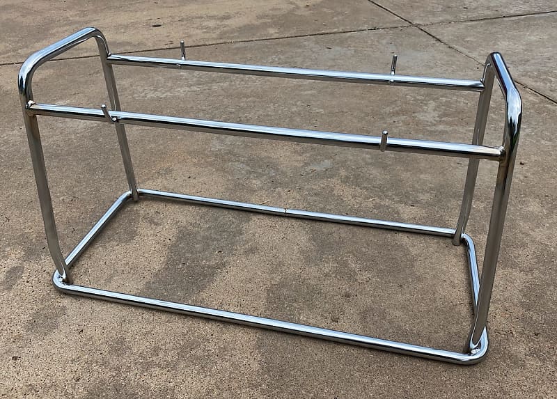 AC30 Chrome Tubular Amp Stand from original Northcoast Jigs for VOX Brand New! image 1
