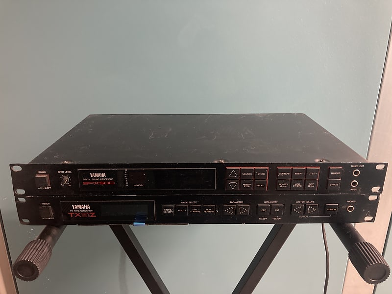 Yamaha TX81Z and SPX50D image 1