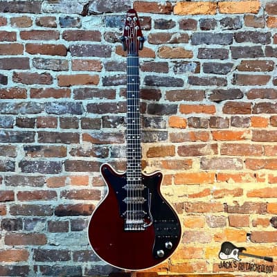 Burns London Brian May Red Special Electric Guitar (2007 - Wine Red) image 2