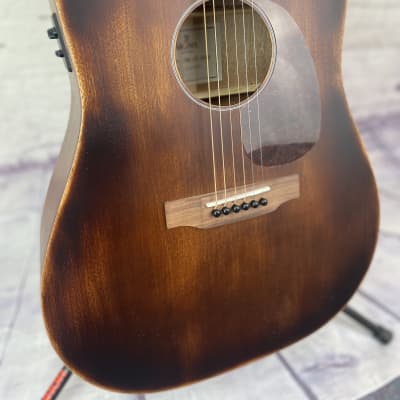 Sigma Acoustic Guitar DM-15E Aged image 2