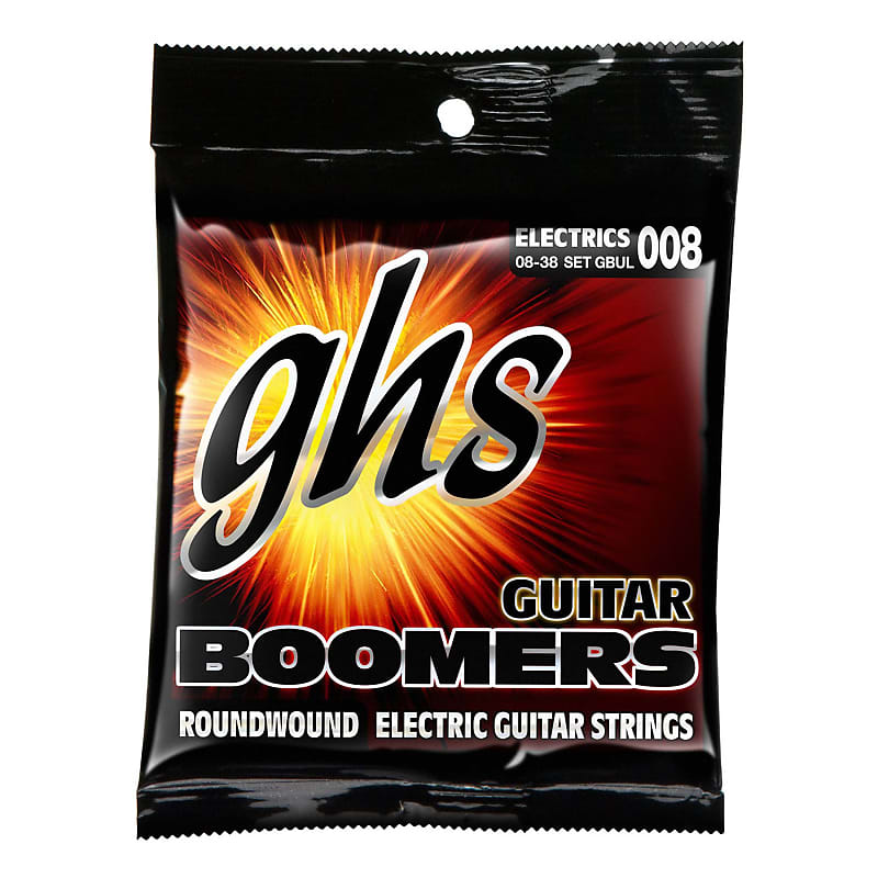 GHS GBUL Boomers Ultra Light Electric Guitar Strings image 1