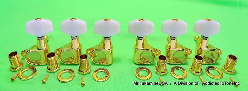 レビュー高評価の商品 Takamine G Pearl w/White GOLD / 6 of Set Tuner Series メンズウェア