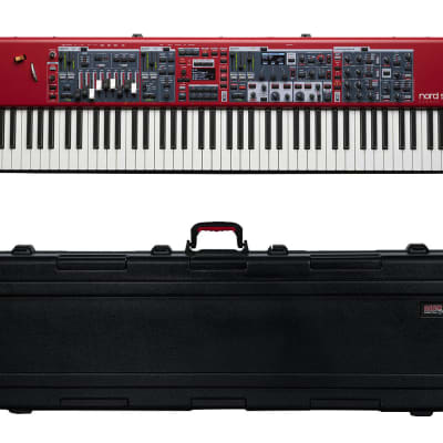 Nord Stage 4 88 88-Key Fully-Weighted Keyboard + Gator Cases TSA Case