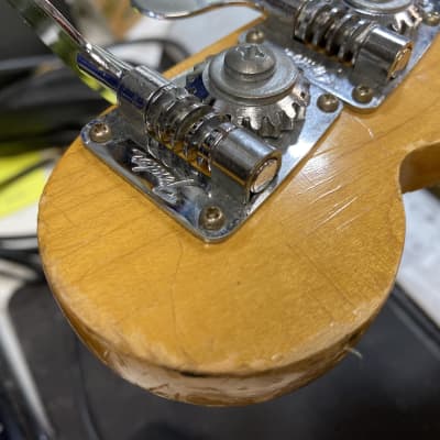 1966 Fender Mustang Bass - Arctic White image 8