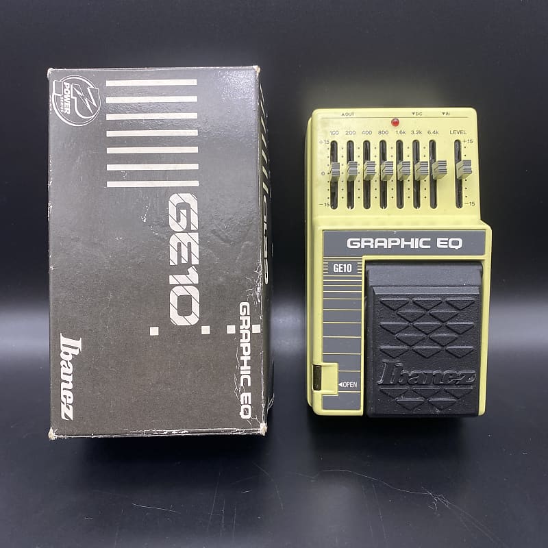 Ibanez GE10 Graphic EQ イコライザー Ibanez GE10 Graphic EQ - Pedal on ModularGrid