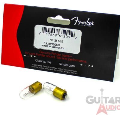 Genuine Fender T47 Replacement Amplifier/Amp Pilot Light Bulbs, Set of 2 image 4