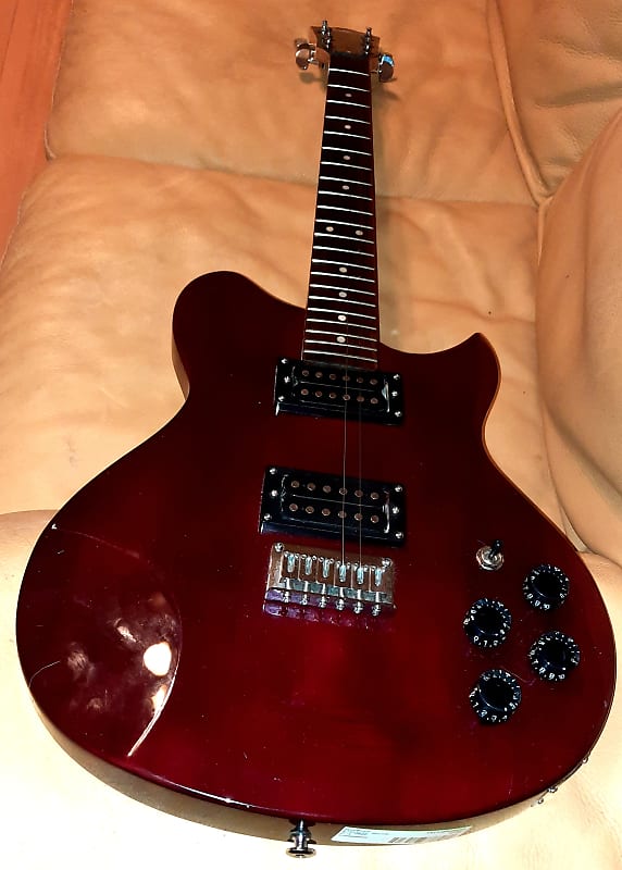 Washburn W114 "IDOL EDITION" electric guitar, deep maroon Reverb
