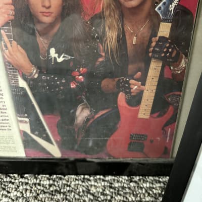 Joey Allen of Warrant Custom Built Sarricola Guitar 1989 1 of 1 image 16