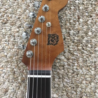 Brown Bear Guitars Jazzmaster w Mastery bridge, McNelly pickups and neck binding image 8