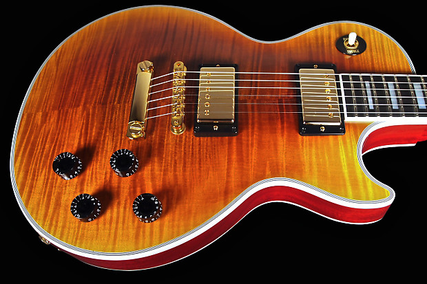 Reverse sales sunburst guitar