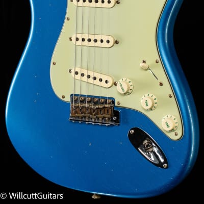 Fender Custom Shop Willcutt True '62 Stratocaster Journeyman Relic Lake Placid Blue 57 V (807) for sale