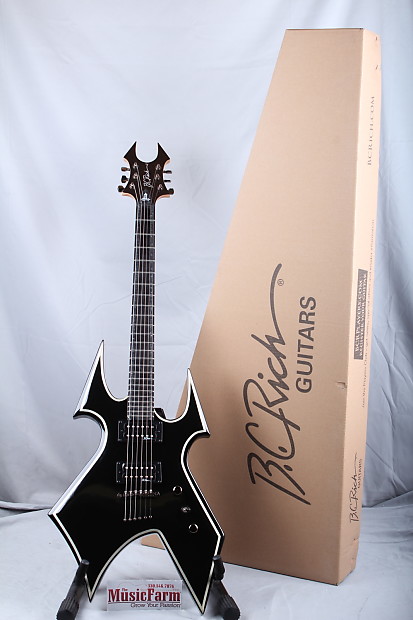BC Rich TWBSTO Trace Warbeast Electric Guitar Onyx Black