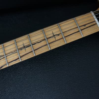Knaggs Guitars Keya in Blue Marlin with T1 Top & Back w/ Pale Moon Ebony Fretboard image 17