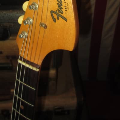1964 Fender Duo Sonic II Red w/ Vintage Hardshell Case image 3