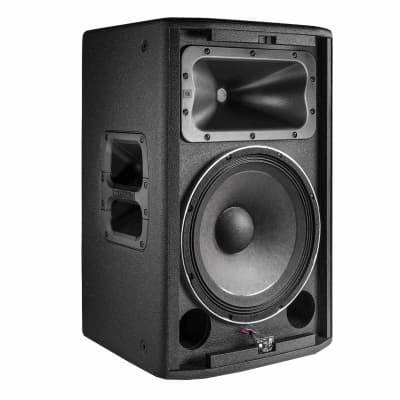 (2) JBL PRX812W Two-Way Main System/Floor Monitors with Stands & Orange Cables image 3