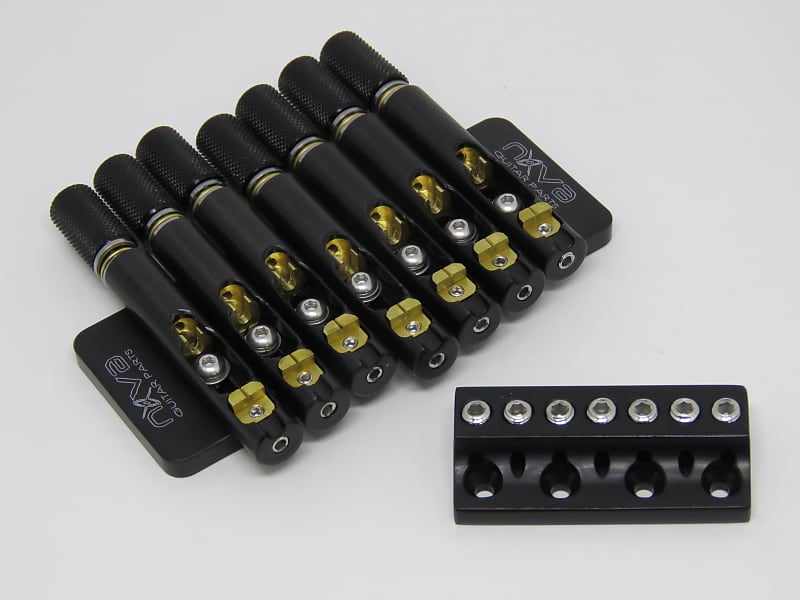 Headless guitar bridge 7 strings with thrust bearings Reverb Canada