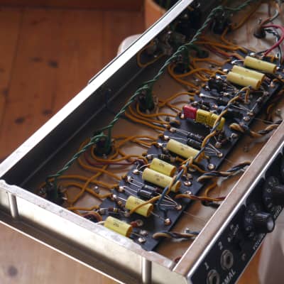 1964 Fender Pro Amp // fully serviced tube amp head // blackface era image 16