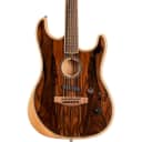 Fender Acoustasonic Stratocaster Exotic Wood Acoustic-Electric Guitar Regular Natural Ziricote