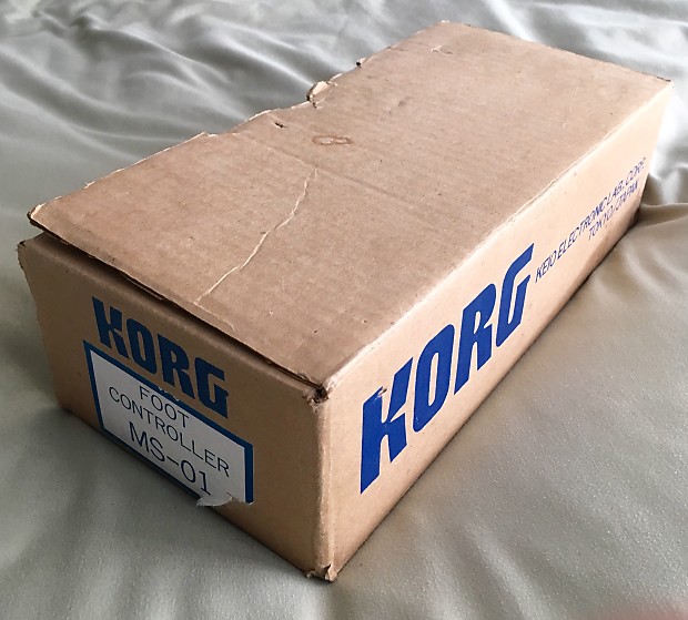 VERY RARE ** Vintage Korg MS-01 Foot Controller | Reverb